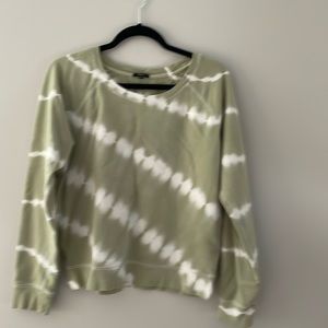 Rails tie die sweatshirt